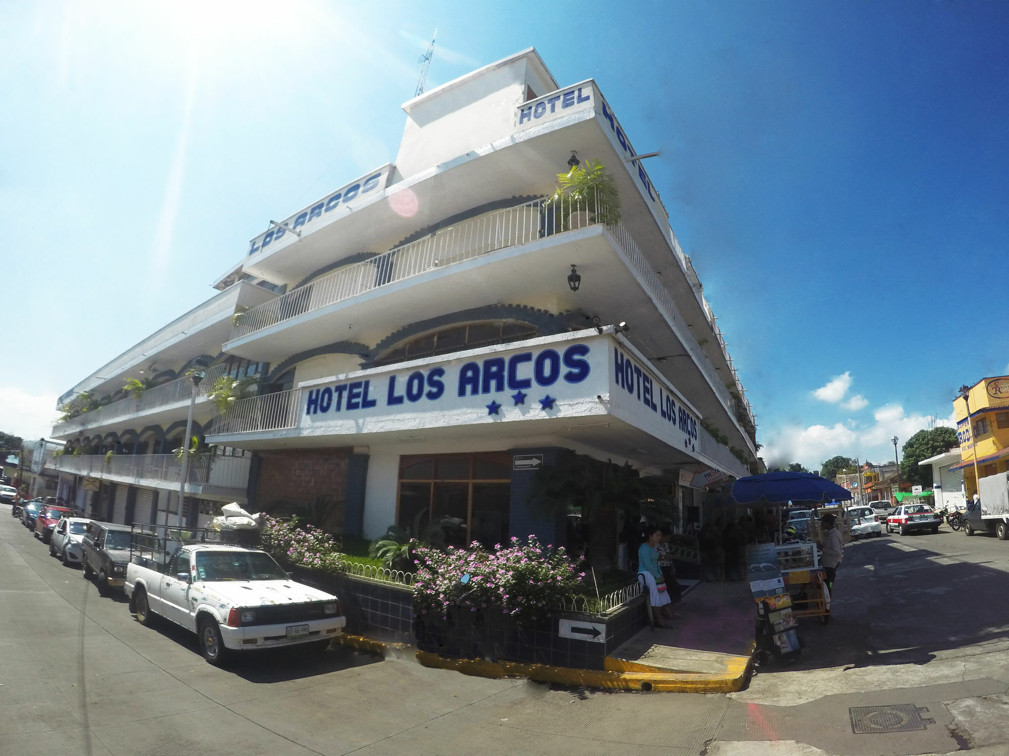 Arcos Hotel Catemaco Exteriör bild